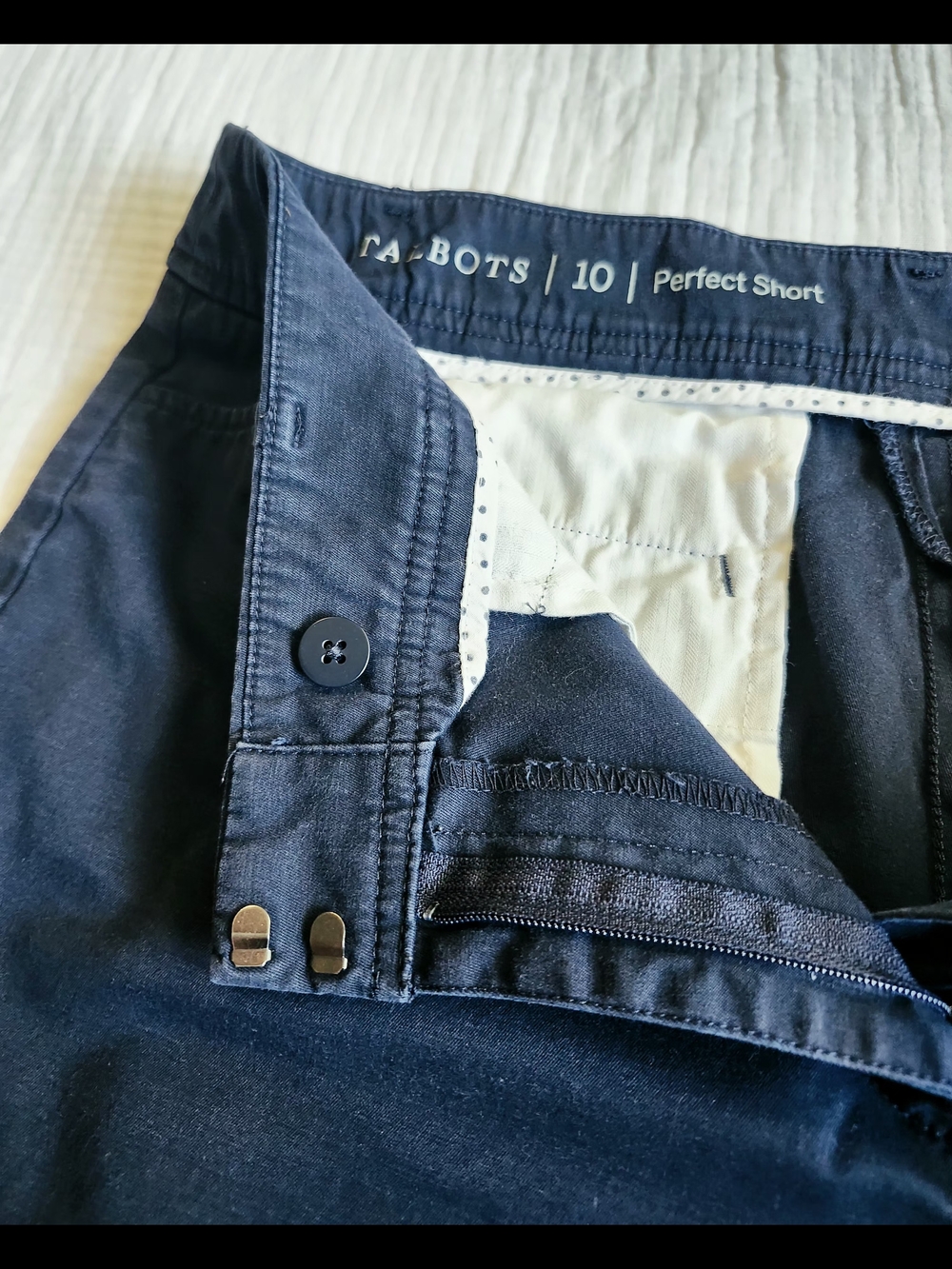 Talbots Navy Perfect Short - Picture 13 of 14